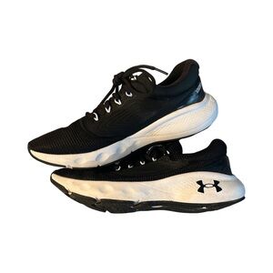 Under Armour Black and White Athletic Sneakers
